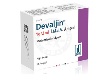 DEVALJIN 1 G/2 ML I.M/I.V. ENJEKSIYONLUK COZELTI ICEREN AMPUL (10 AMPUL)